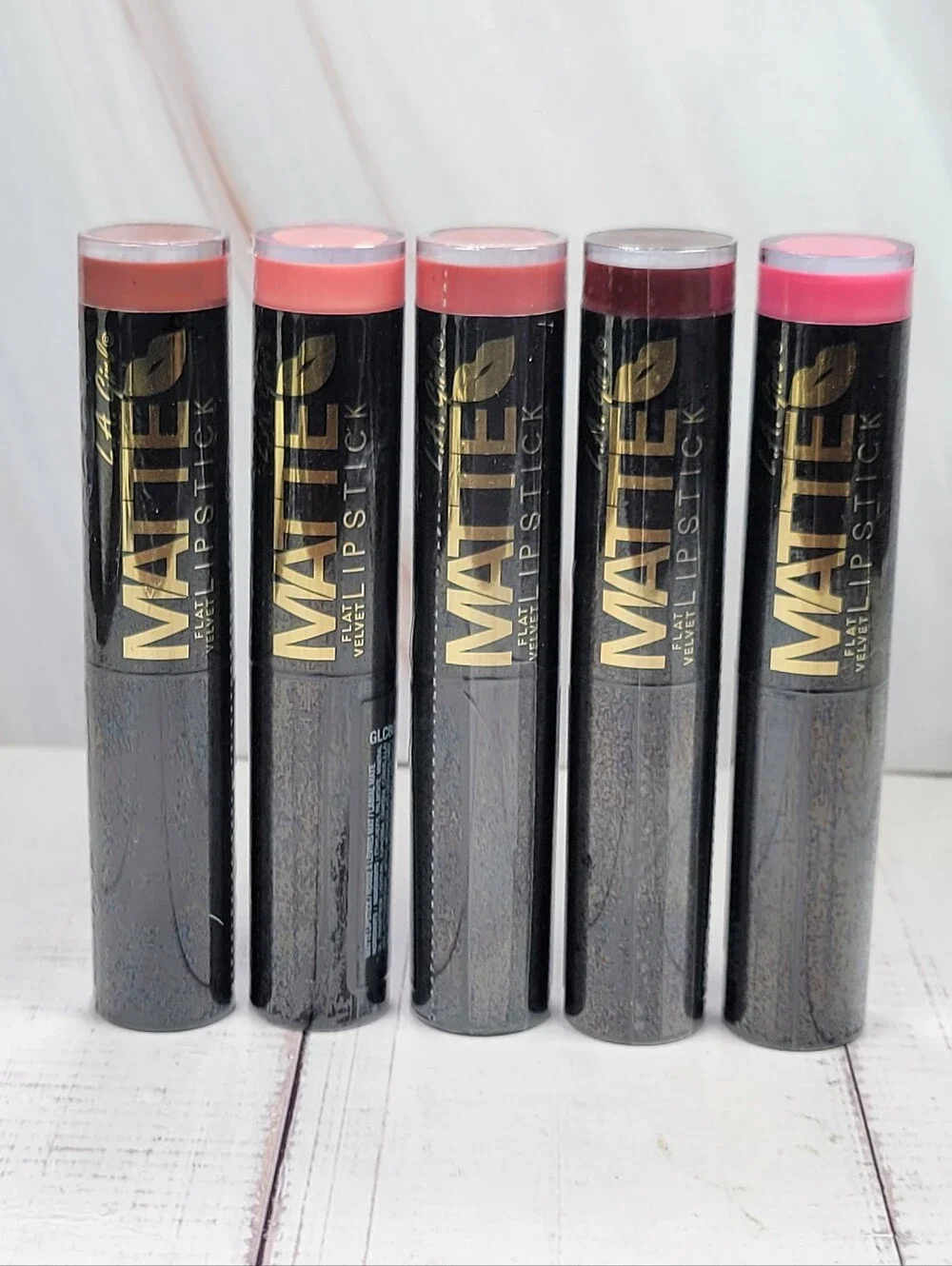 L.A. Girl Matte Flat Velvet Lipstick Bundle NEW!